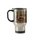  - Travel Coffee Mugs: Sizes  Available colors: steel