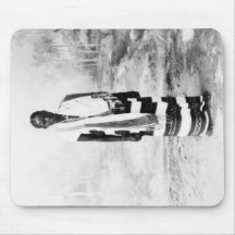 AFRICAN WOMAN CIRCA 1900 MOUSEPAD