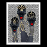 African Women in Gold posters