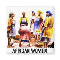 AFRICAN WOMEN IN NIGERIA magnets by adeolagbadamosi AFRICAN WOMEN IN NIGERIA magnets