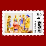 African Women today  stamps