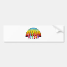 African Women With Vessels Bumper Stickers