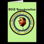 Africankoko Custom Barack Obama 2013 Inauguration cards