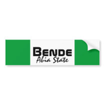 Africankoko Custom Bende, Abia State, Nigeria Bumper Stickers