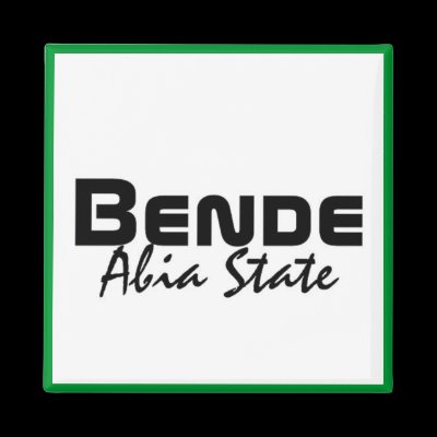 Africankoko Custom Bende, Abia State, Nigeria Refrigerator Magnets by AFRICANKOKO