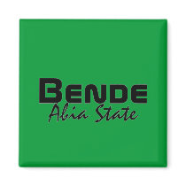 Africankoko Custom Bende, Abia State, Nigeria Refrigerator Magnet