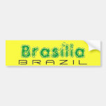 Africankoko custom Brasília, Brazil Bumper Sticker