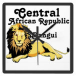 Africankoko Custom Central African Republic Clocks