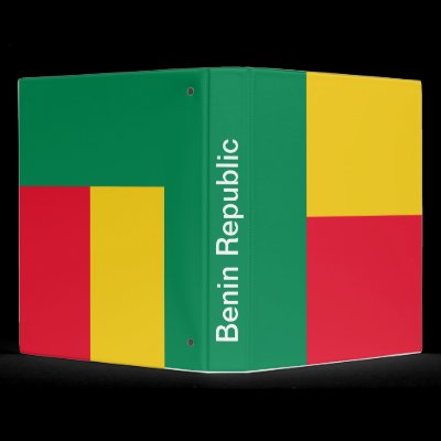 Africankoko Custom Collection(Benin Republic) Vinyl Binders by AFRICANKOKO