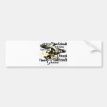 Africankoko custom Ghana bumper sticker