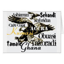 Africankoko custom Ghana card