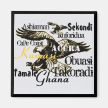 Africankoko custom Ghana magnet