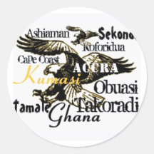 Africankoko custom Ghana stickers