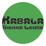 Africankoko Custom Kabala, Sierra Leone Stickers