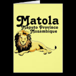 Africankoko Custom Matola, Mozambique cards