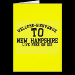 Africankoko custom New Hampshire Greeting card cards