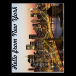 Africankoko custom New york postcard postcards