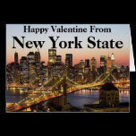 Africankoko custom New York state Greeting card cards