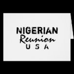 Africankoko Custom Nigerian Reunion cards