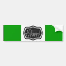 Africankoko custom Nollywood Theater Bumpersticker Bumper Stickers