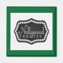 Africankoko custom Nollywood Theater magnet