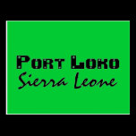 Africankoko Custom Port loko, Sierra Leone postcards