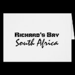 Africankoko Custom Richards Bay, South Africa cards