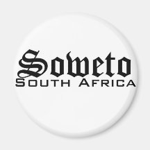 Africankoko custom soweto south Africa magnet
