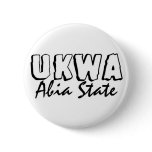 Africankoko Custom Ukwa, AbiaState, Nigeria Pinback Button