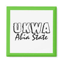 Africankoko Custom Ukwa, AbiaState, Nigeria Fridge Magnet
