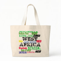 Africankoko Custom W.Africa  Apparell Canvas Bags