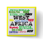 Africankoko Custom W.Africa  Apparell Pin