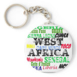 Africankoko Custom W.Africa  Apparell Key Chains