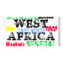 Africankoko Custom W.Africa  Apparell Custom Photo Card