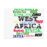 Africankoko Custom W.Africa  Apparell Post Card