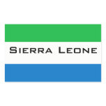 Africankoko ,Sierra leone Rectangle Stickers