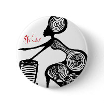Afrique Pinback Buttons