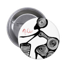 Afrique Pinback Buttons