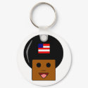 Afro American Pride keychain by Afrothunder_92 Afro American Pride keychain