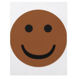 Afro-American smiley icon flyers