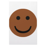 Afro-American smiley icon Custom Stationery