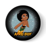 Afro Boy Pins