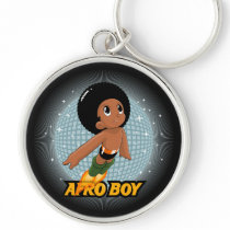Afro Boy Keychains
