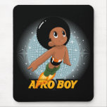 Afro Boy Mousepads