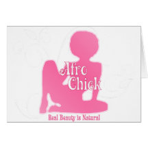 Afro Chick Pk Natural Beauty Cards