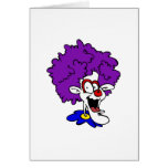 Afro Clown Cards