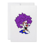 Afro Clown Custom Invite