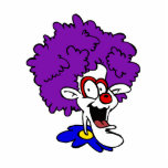 Afro Clown Acrylic Cut Out