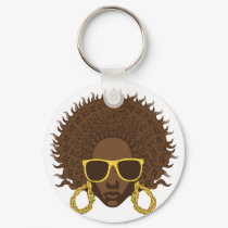 Afro Cool keychains by brev87 Afro Cool keychains