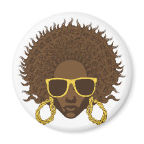 Afro Cool magnets by brev87 Afro Cool magnets